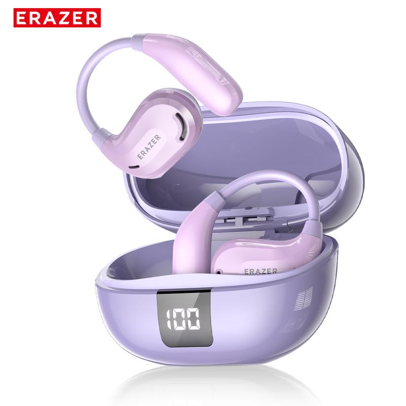 Audífonos ERAZER Xt66Pro Sonido HiFi, Bluetooth y Diseño Ultraligero