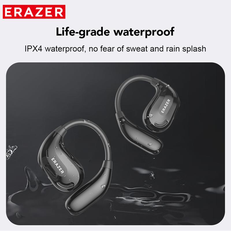 Audífonos ERAZER Xt66Pro Sonido HiFi, Bluetooth y Diseño Ultraligero