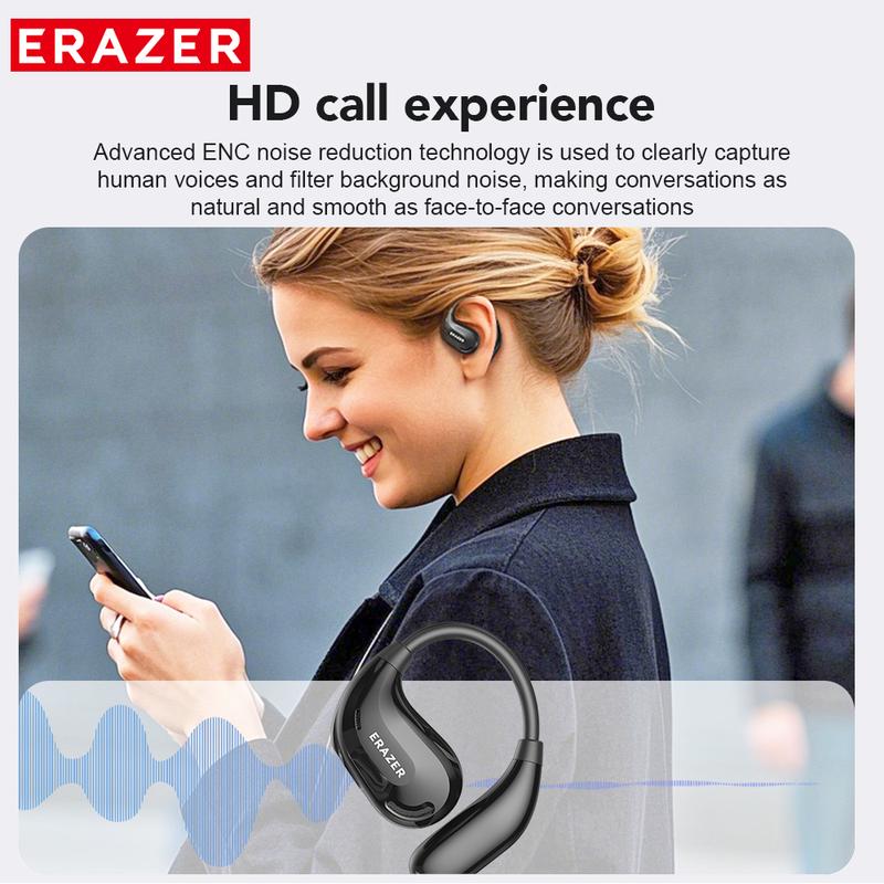 Audífonos ERAZER Xt66Pro Sonido HiFi, Bluetooth y Diseño Ultraligero